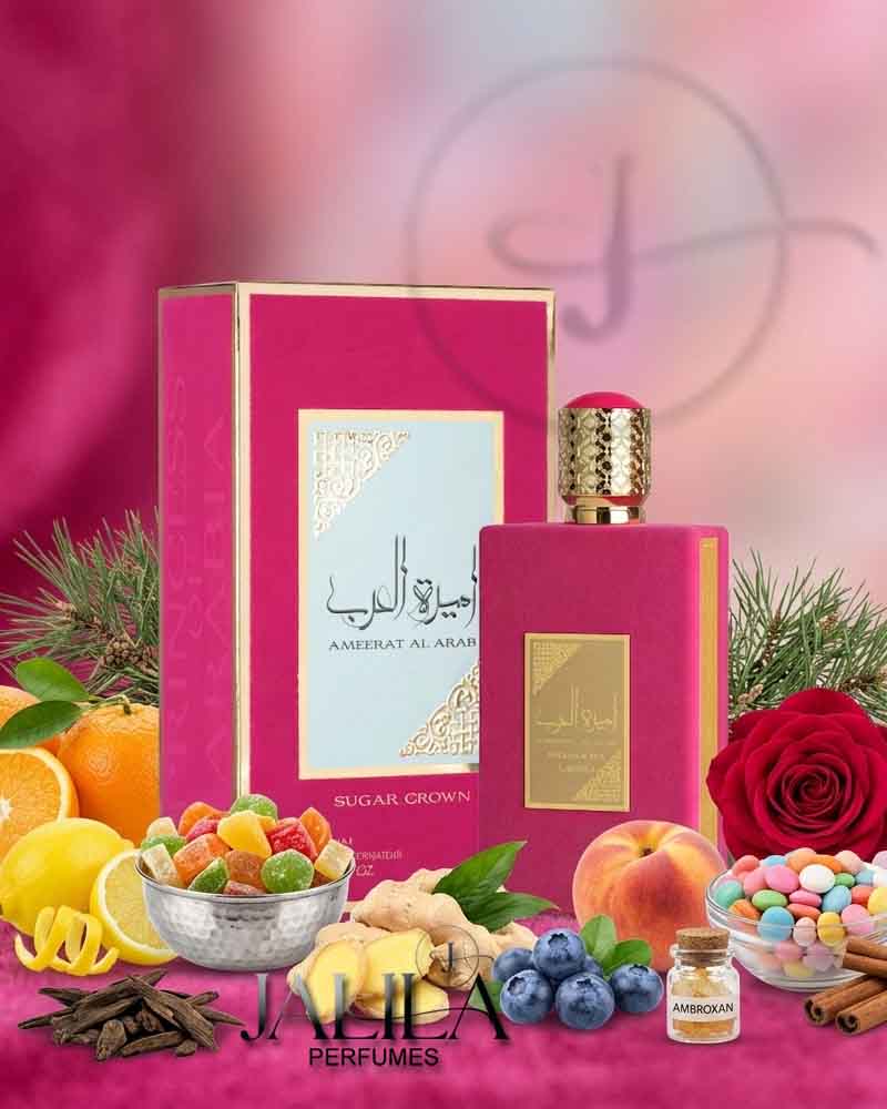 LATTAFA AMEERAT AL ARAB SUGAR CROWN FOR WOMEN EDP 100 ML | Jalila